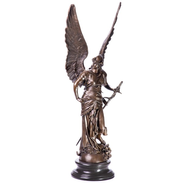 Gábriel arkangyal - bronz szobor képe